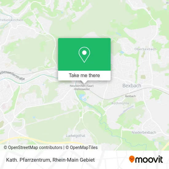 Карта Kath. Pfarrzentrum