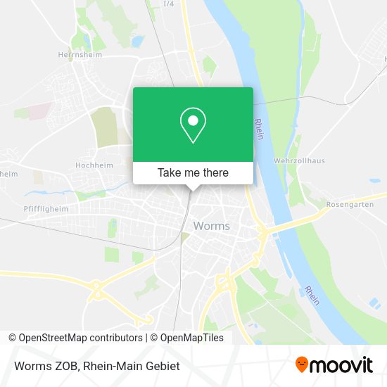 Карта Worms ZOB