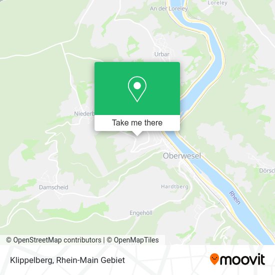 Карта Klippelberg