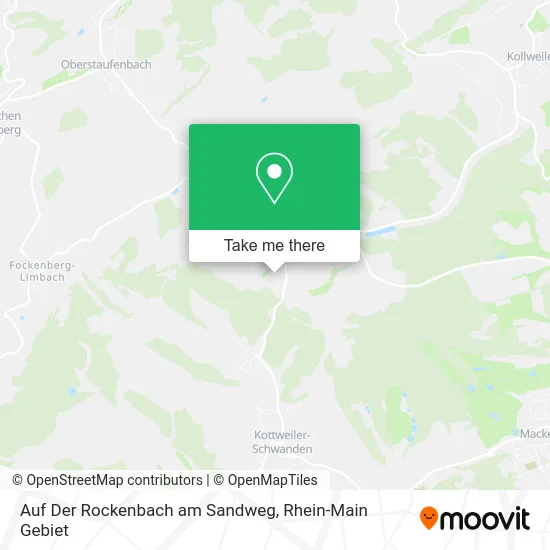 Карта Auf Der Rockenbach am Sandweg