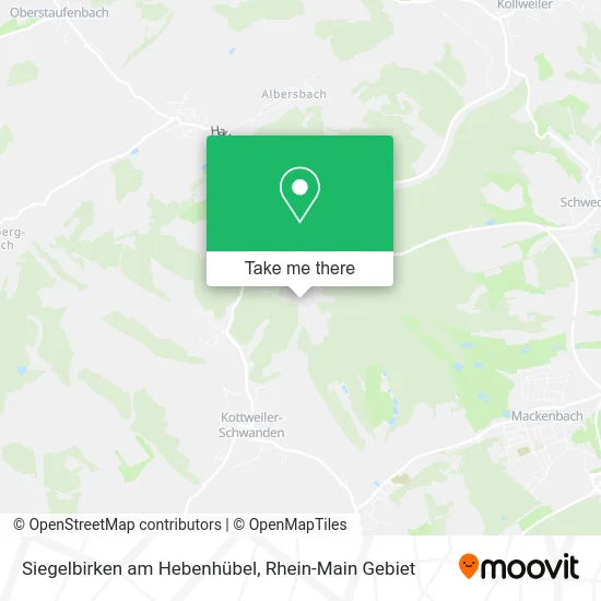 Карта Siegelbirken am Hebenhübel