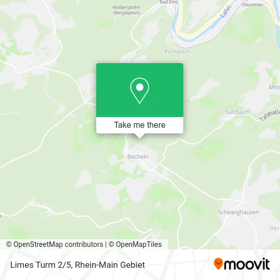 Limes Turm 2/5 map