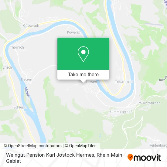 Карта Weingut-Pension Karl Jostock-Hermes