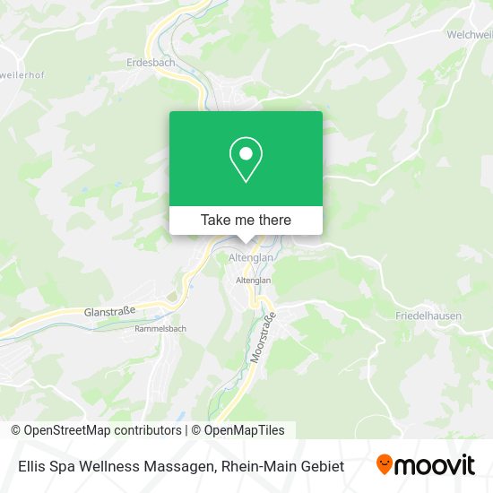 Карта Ellis Spa Wellness Massagen
