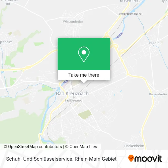 Карта Schuh- Und Schlüsselservice