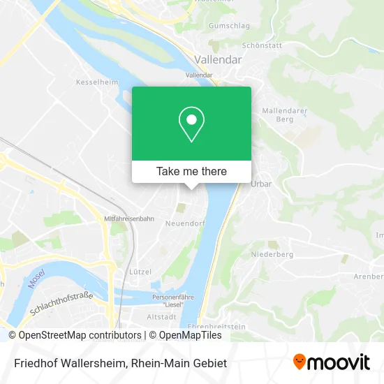 Карта Friedhof Wallersheim