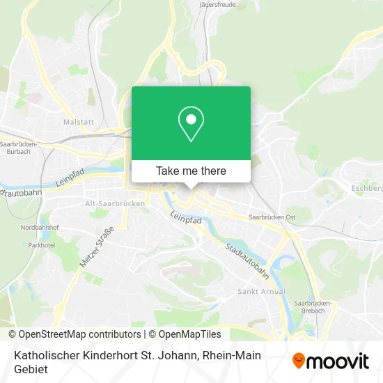 Карта Katholischer Kinderhort St. Johann