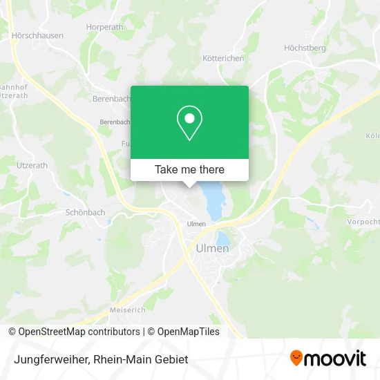 Карта Jungferweiher