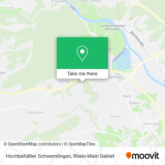 Карта Hochbehälter Schwemlingen