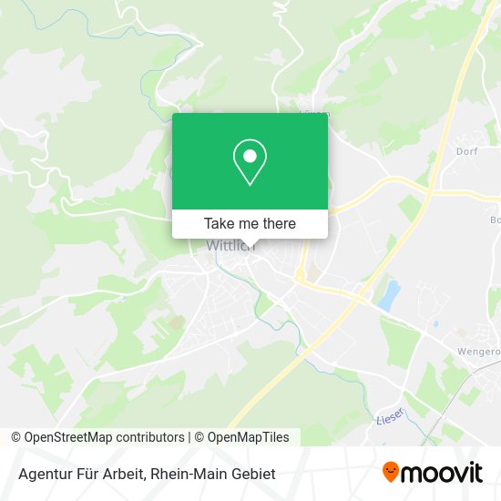 Карта Agentur Für Arbeit