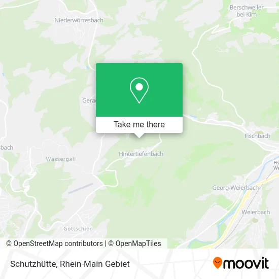 Schutzhütte map