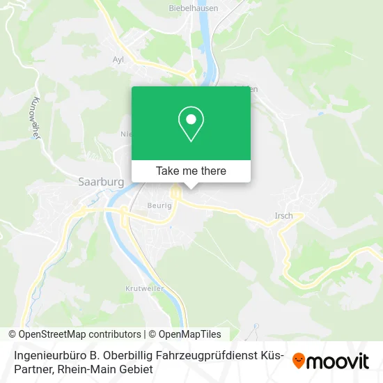 Ingenieurbüro B. Oberbillig Fahrzeugprüfdienst Küs-Partner map