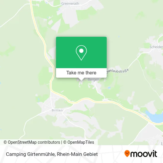 Карта Camping Girtenmühle