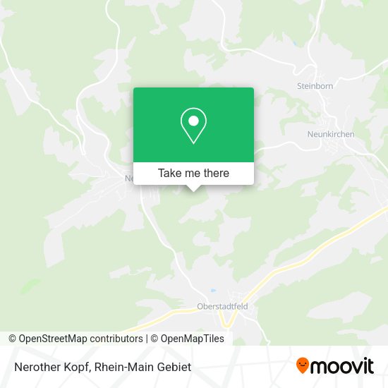 Карта Nerother Kopf