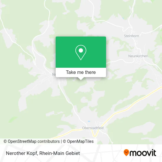 Карта Nerother Kopf