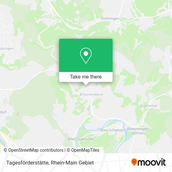 Карта Tagesförderstätte