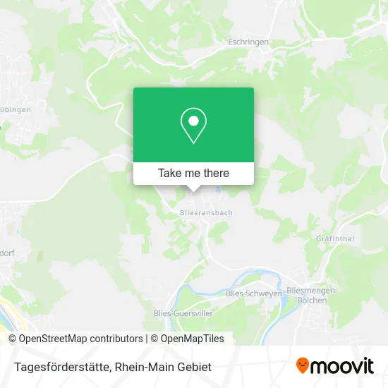 Карта Tagesförderstätte