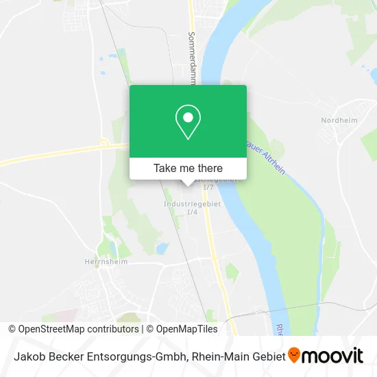 Карта Jakob Becker Entsorgungs-Gmbh