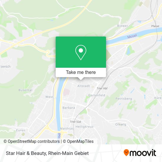 Карта Star Hair & Beauty