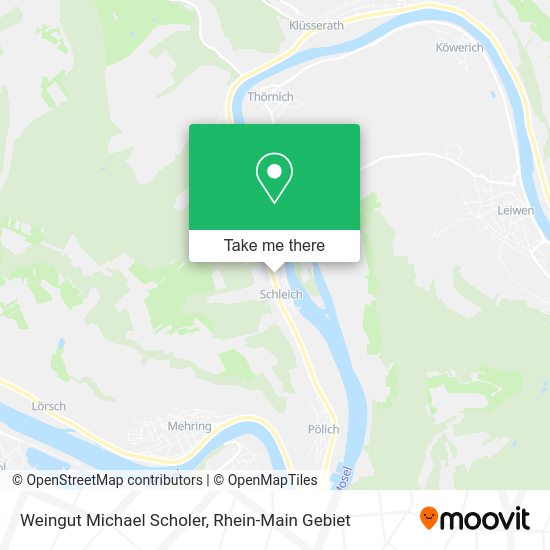 Карта Weingut Michael Scholer