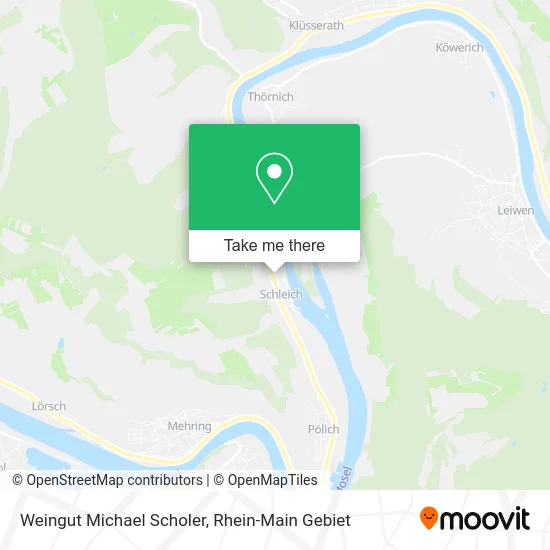 Карта Weingut Michael Scholer