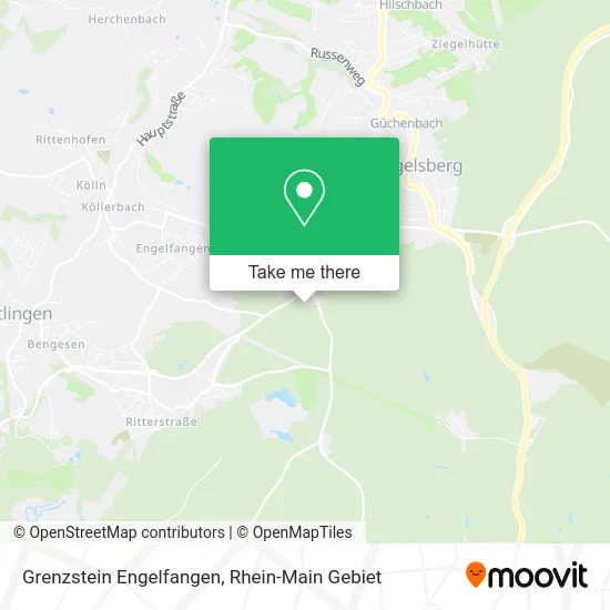 Карта Grenzstein Engelfangen