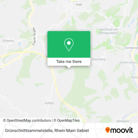 Карта Grünschnittsammelstelle
