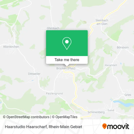Карта Haarstudio Haarscharf
