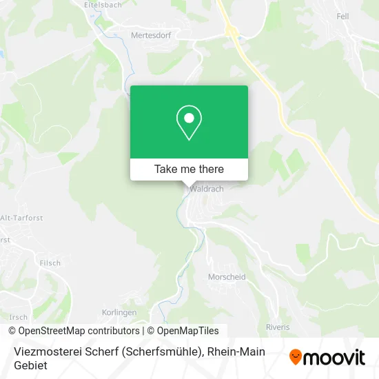Карта Viezmosterei Scherf (Scherfsmühle)