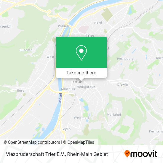 Карта Viezbruderschaft Trier E.V.