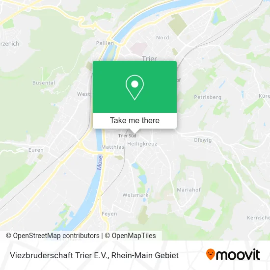 Карта Viezbruderschaft Trier E.V.