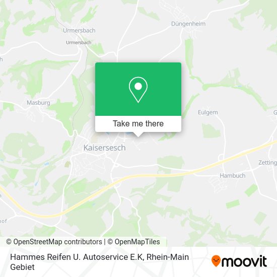 Карта Hammes Reifen U. Autoservice E.K