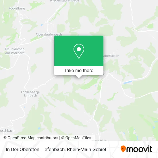 Карта In Der Obersten Tiefenbach