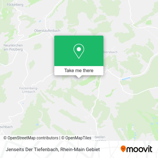 Карта Jenseits Der Tiefenbach