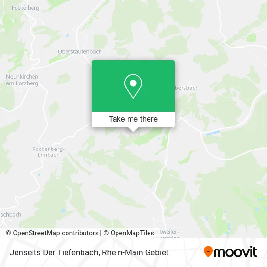 Карта Jenseits Der Tiefenbach