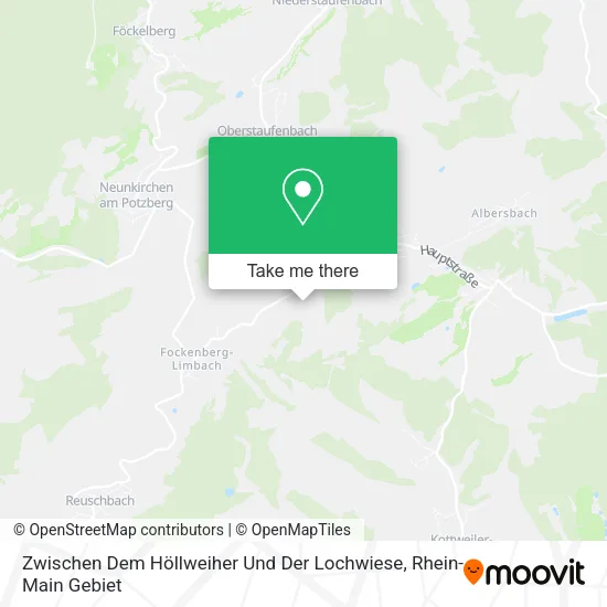 Карта Zwischen Dem Höllweiher Und Der Lochwiese