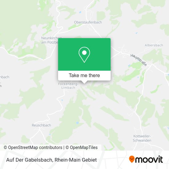 Карта Auf Der Gabelsbach