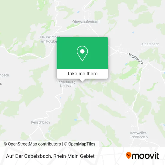Карта Auf Der Gabelsbach