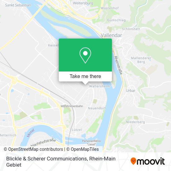 Карта Blickle & Scherer Communications