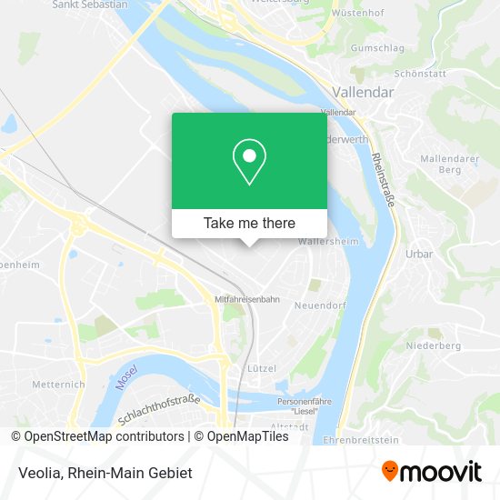 Карта Veolia