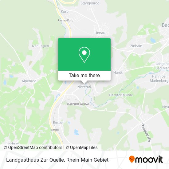 Карта Landgasthaus Zur Quelle