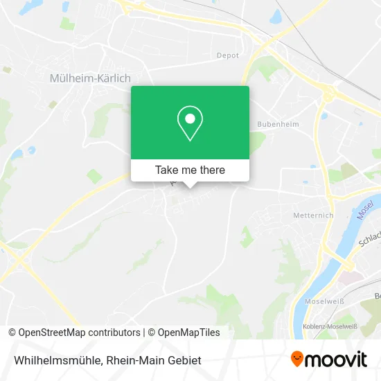 Карта Whilhelmsmühle