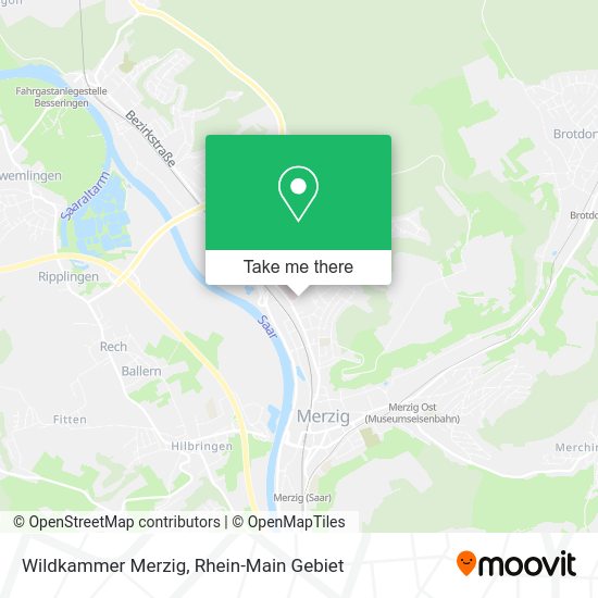 Карта Wildkammer Merzig