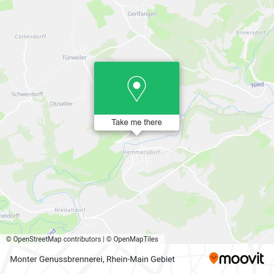 Карта Monter Genussbrennerei