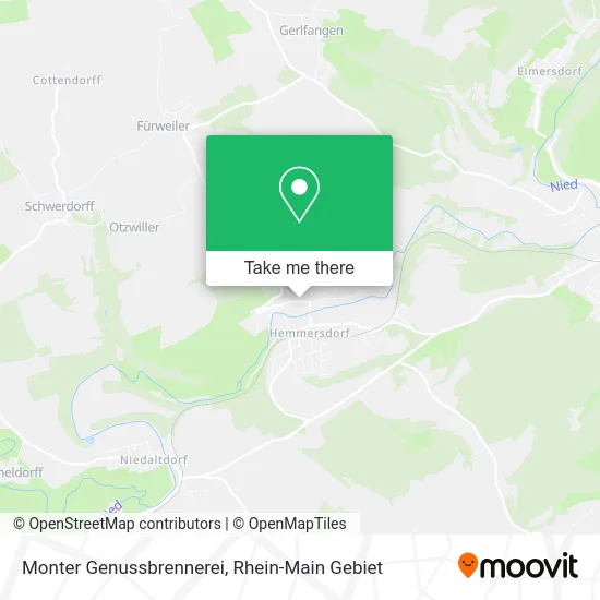 Карта Monter Genussbrennerei