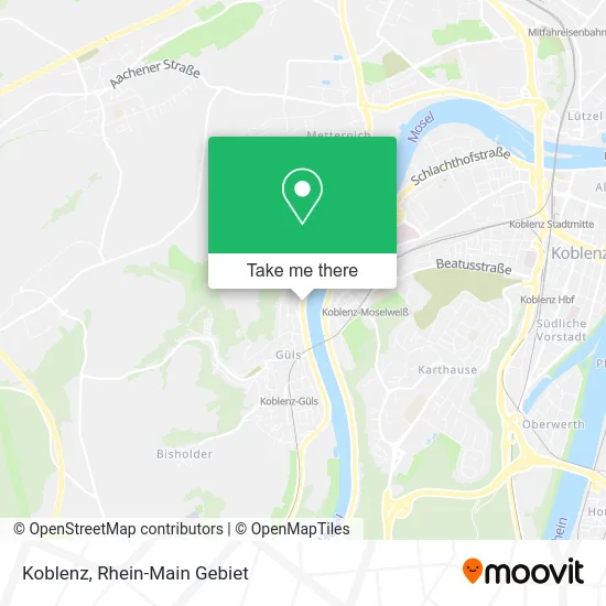 Карта Koblenz