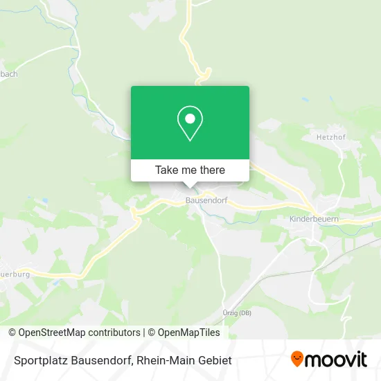 Карта Sportplatz Bausendorf
