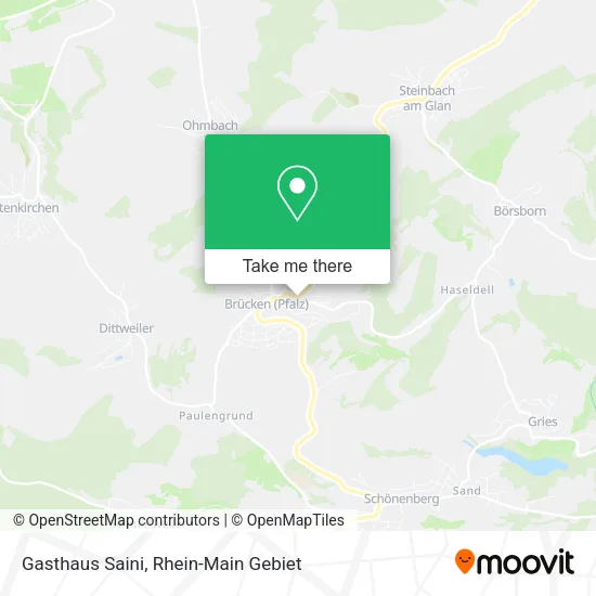 Gasthaus Saini map