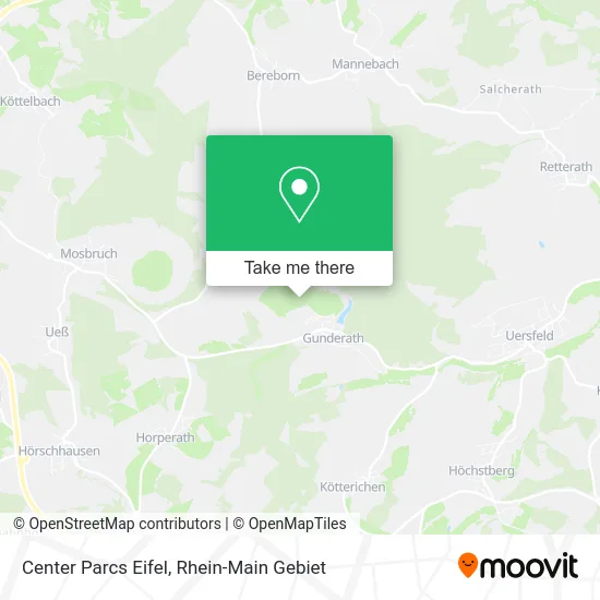 Карта Center Parcs Eifel