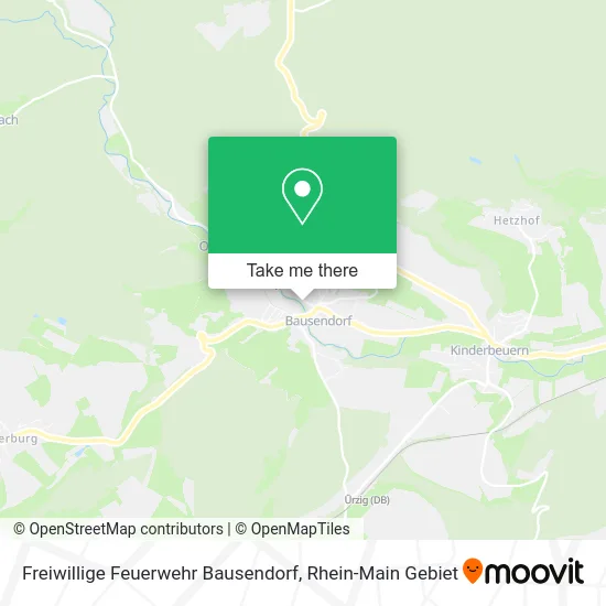 Карта Freiwillige Feuerwehr Bausendorf